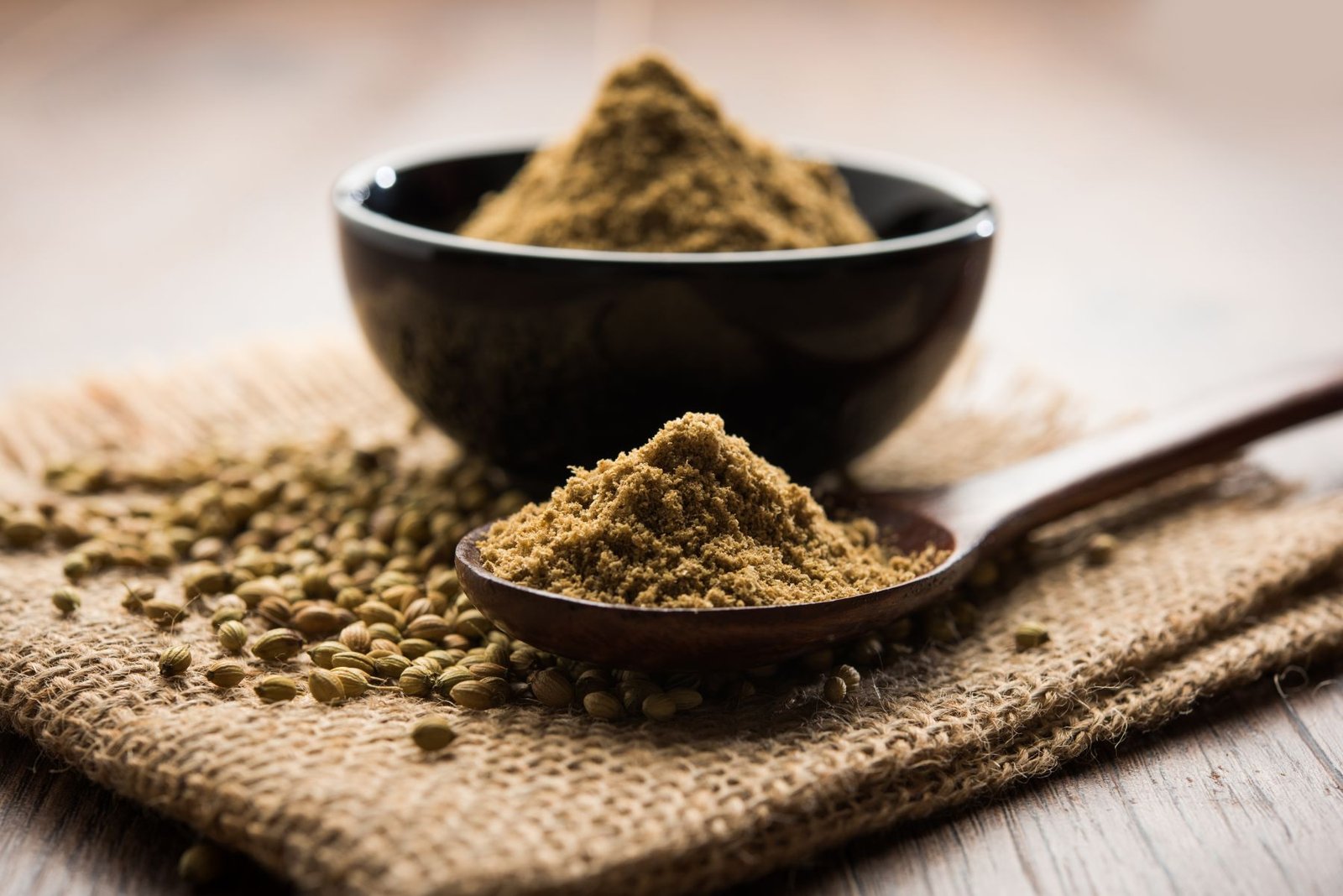 Export-grade coriander powder