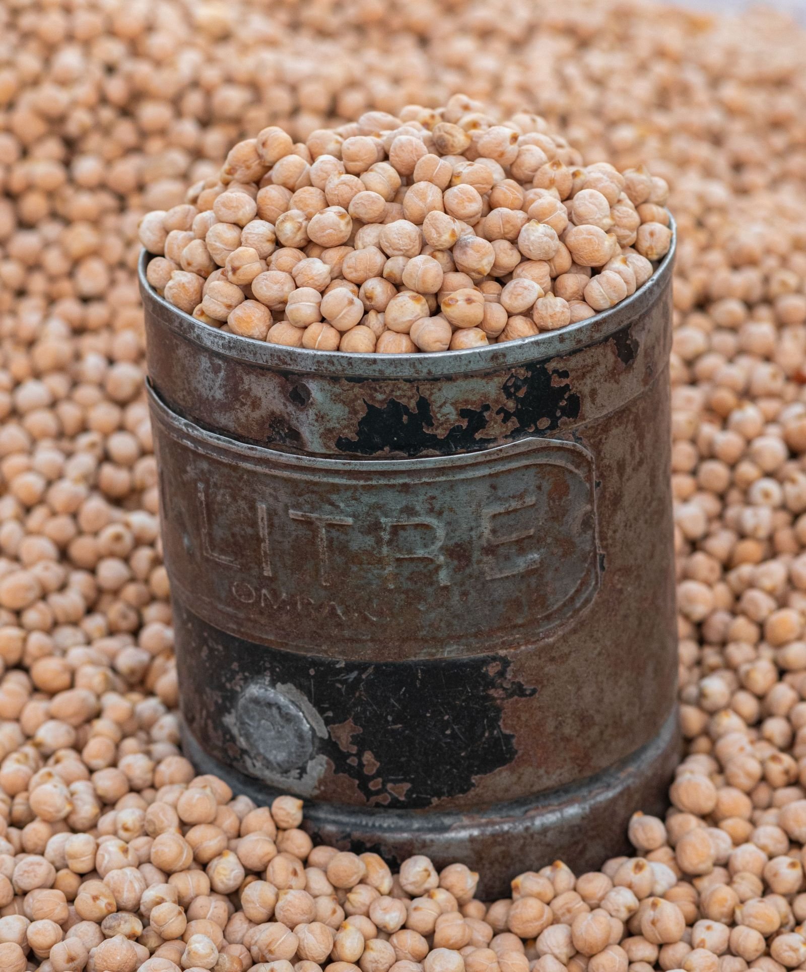 Chickpeas consignment photo